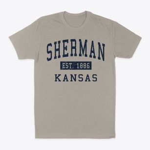 Sherman Kansas Classic Established Classic Dad T-Shirt