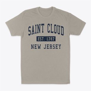 Saint Cloud New Jersey Classic Established Classic Dad T-Shirt