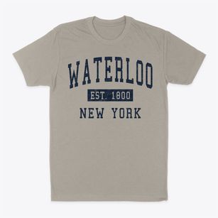 Waterloo New York Classic Established Classic Dad T-Shirt