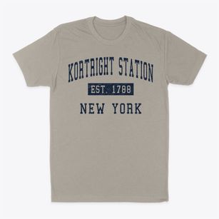 Kortright Station New York Classic Established Classic Dad T-Shirt