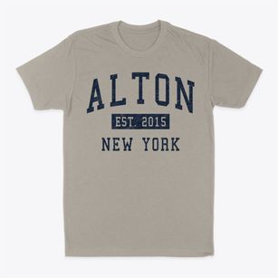 Alton New York Classic Established Classic Dad T-Shirt