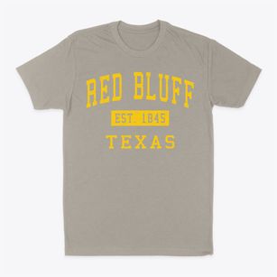 Red Bluff Texas Classic Established Classic Dad T-Shirt