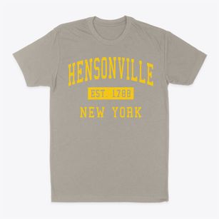 Hensonville New York Classic Established Classic Dad T-Shirt