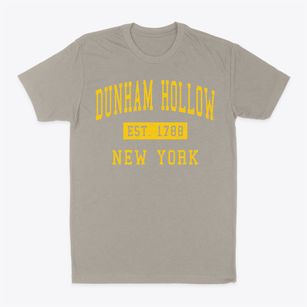 Dunham Hollow New York Classic Established Classic Dad T-Shirt