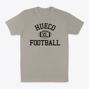 Hueco School Classic Football Classic Dad T-Shirt
