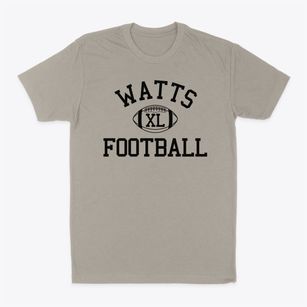 Watts Learning Center Charter School Classic Football Classic Dad T-Shirt