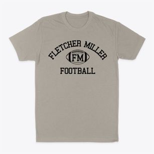 Fletcher Miller School Classic Football Classic Dad T-Shirt