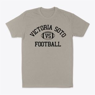 Victoria Soto High School Classic Football Classic Dad T-Shirt