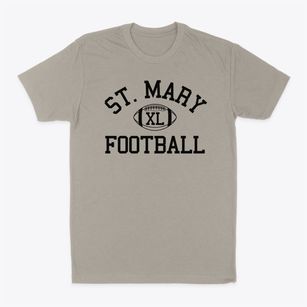 Saint Mary Of The Lake School Classic Football Classic Dad T-Shirt