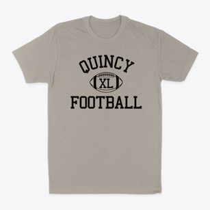 Quincy High School Classic Football Classic Dad T-Shirt