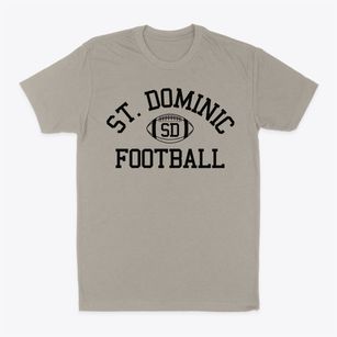 Saint Dominic School Classic Football Classic Dad T-Shirt