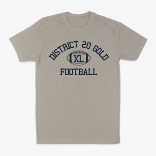 District 20 Gold Classic Football Classic Dad T-Shirt