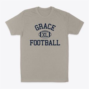 Grace Bible Christian School Classic Football Classic Dad T-Shirt