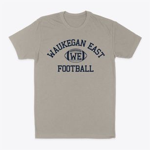 Waukegan East High School Classic Football Classic Dad T-Shirt