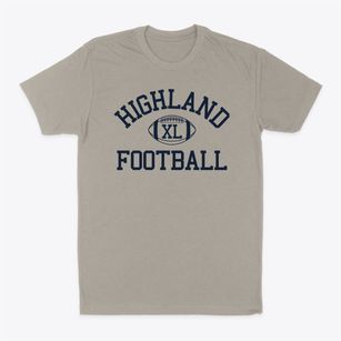 Highland Christian School Classic Football Classic Dad T-Shirt