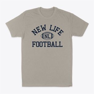 New Life Christian School Classic Football Classic Dad T-Shirt