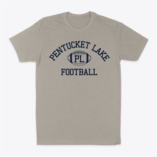 Pentucket Lake School Classic Football Classic Dad T-Shirt