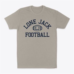 Lone Jack High School Classic Football Classic Dad T-Shirt