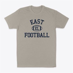 East Junior High School Classic Football Classic Dad T-Shirt