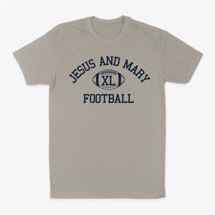 Jesus And Mary School Classic Football Classic Dad T-Shirt
