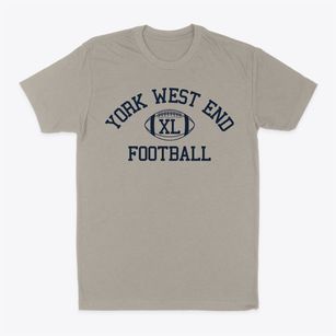 York West End Junior High School Classic Football Classic Dad T-Shirt