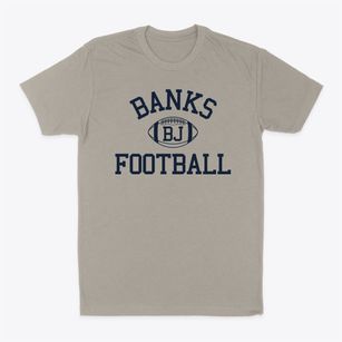 Banks Junior High School Classic Football Classic Dad T-Shirt