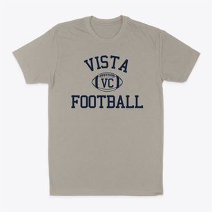 Vista Continuation High School Classic Football Classic Dad T-Shirt