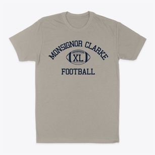 Monsignor Matthew F. Clarke School Classic Football Classic Dad T-Shirt