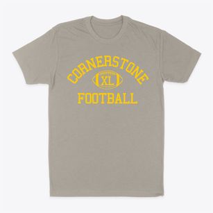 Cornerstone Christian School Classic Football Classic Dad T-Shirt