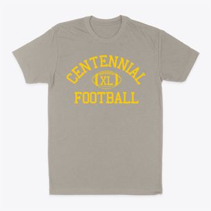 Centennial School Classic Football Classic Dad T-Shirt