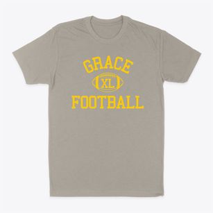 Grace Episcopal Day School Classic Football Classic Dad T-Shirt