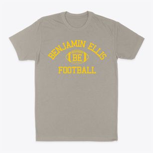 Benjamin Ellis School Classic Football Classic Dad T-Shirt