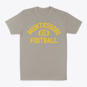 Montessori Children's Room Classic Football Classic Dad T-Shirt
