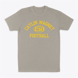 Catlin Magnet Center Classic Football Classic Dad T-Shirt