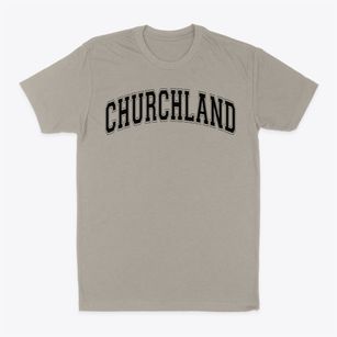 Churchland Academy Elementary School Varsity Arch Classic Dad T-Shirt