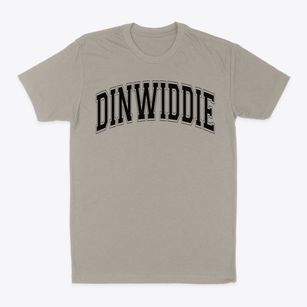 Dinwiddie Elementary School Varsity Arch Classic Dad T-Shirt