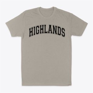 Highlands Elementary School Varsity Arch Classic Dad T-Shirt