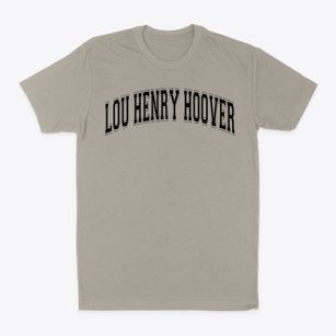Lou Henry Hoover Elementary School Varsity Arch Classic Dad T-Shirt