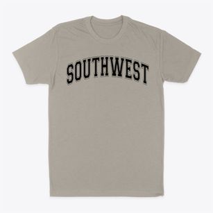 Southwest Montessori Preschool Varsity Arch Classic Dad T-Shirt