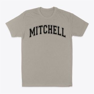 Mitchell Elementary School Varsity Arch Classic Dad T-Shirt