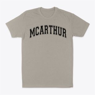 Mcarthur High School Varsity Arch Classic Dad T-Shirt