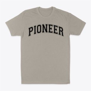 Pioneer Elementary School Varsity Arch Classic Dad T-Shirt