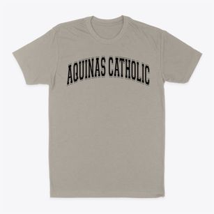 Aquinas Catholic Academy Varsity Arch Classic Dad T-Shirt