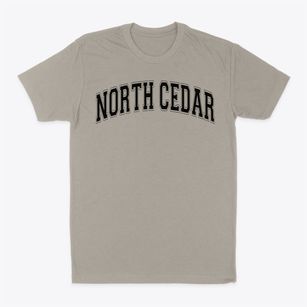 North Cedar Middle School Varsity Arch Classic Dad T-Shirt