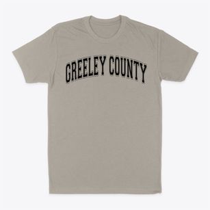 Greeley County Elementary School Varsity Arch Classic Dad T-Shirt