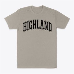 Highland High School Varsity Arch Classic Dad T-Shirt