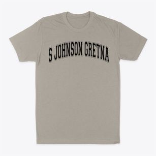 S Johnson Gretna Park Elementary School Varsity Arch Classic Dad T-Shirt