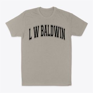 L W Baldwin Elementary School Varsity Arch Classic Dad T-Shirt
