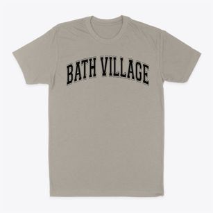 Bath Village Elementary School Varsity Arch Classic Dad T-Shirt