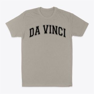 Da Vinci Varsity Arch Classic Dad T-Shirt